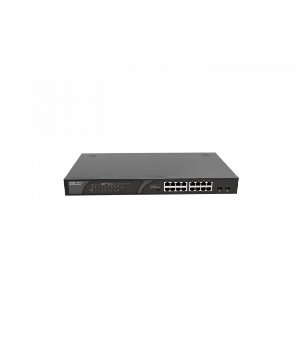 RUİJİE-REYEE RG-ES118GS-P 16XGE 2XGE F.GİGABİT 247W POE SWİTCH