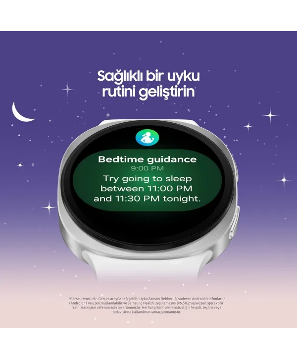 SAMSUNG WATCH 8 44MM SM-L330 SILVER AKILLI SAAT