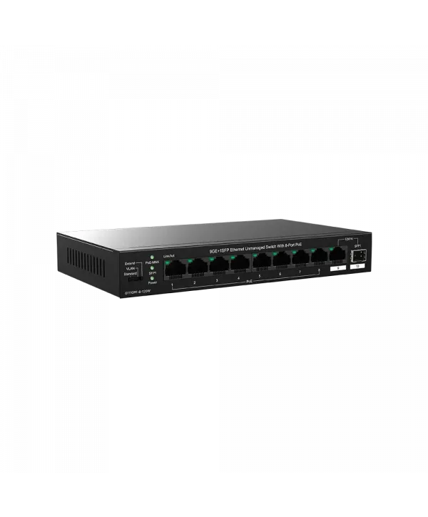 TENDA TEG1110PF-8-120W 10PORT 10/100/1000 SWITCH
