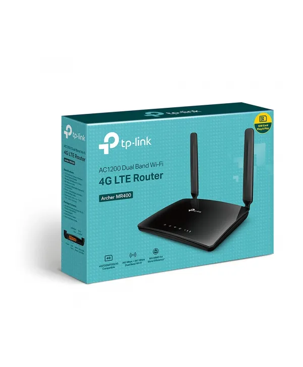 TP-LINK ARCHER MR400 AC1200 4PORT A.POINT/ROUTER