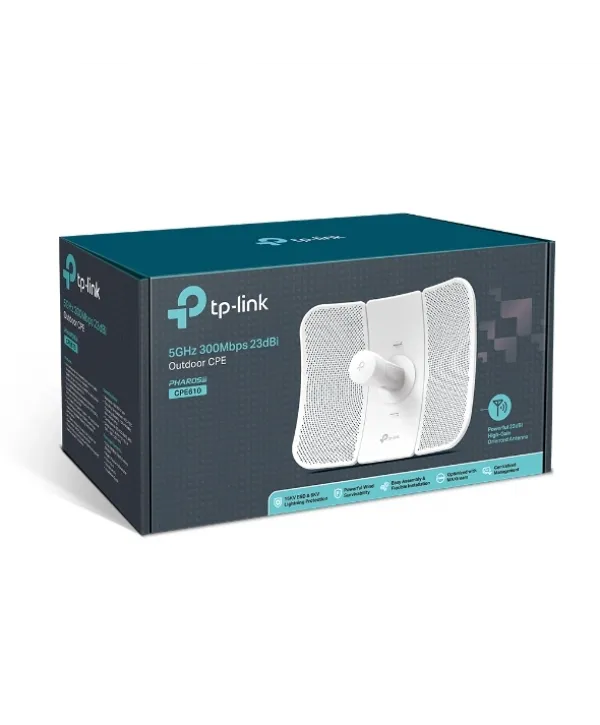 TP-LINK CPE610 300M 5GHZ KABLOSUZ OUTDOOR 23DBI AP