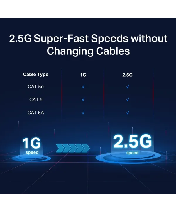 TP-LINK TL-SG108-M2 8PORT 10/100/1000 YÖNETİLEMEZ SWITCH