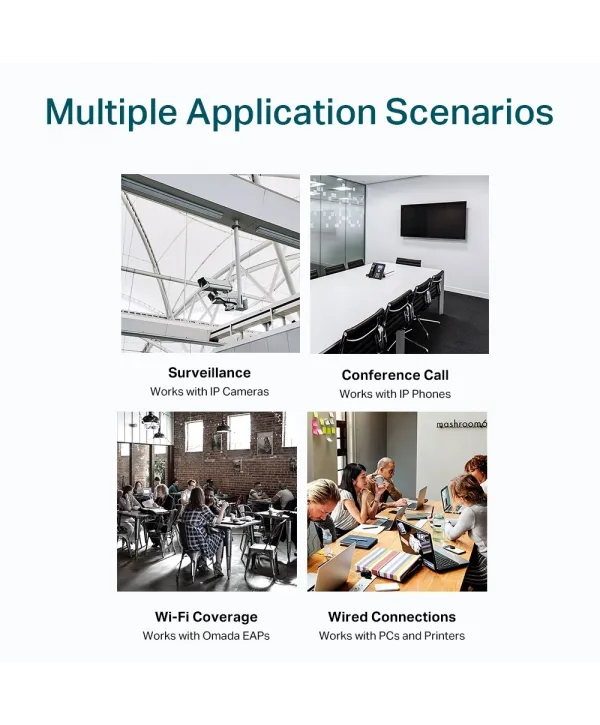 TP-LINK TL-SG1218MP 18PORT 10/100/1000 YÖNETİLEMEZ POE SWITCH