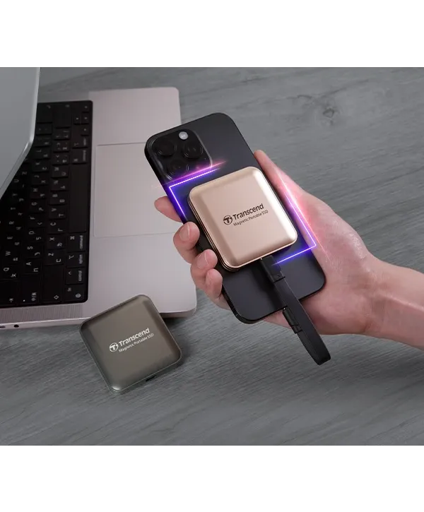 Transcend ESD420 Portable 1TB MagSafe Bej SSD (TS1TESD420G)