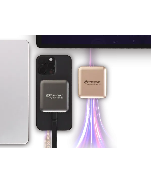 Transcend ESD420 Portable 1TB MagSafe Siyah SSD (TS1TESD420C)