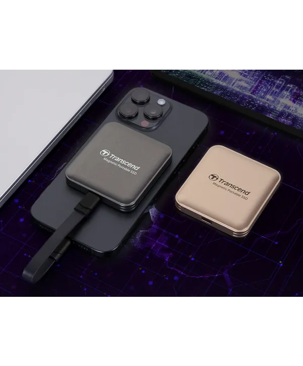 Transcend ESD420 Portable 1TB MagSafe Siyah SSD (TS1TESD420C)