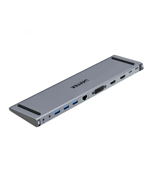 UNITEK UHUB11+ USB-C DISPLAYLINK 4K BAGLANTI ISTASYONU (D1147AGY01)