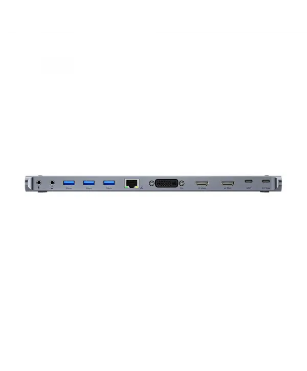 UNITEK UHUB11+ USB-C DISPLAYLINK 4K BAGLANTI ISTASYONU (D1147AGY01)