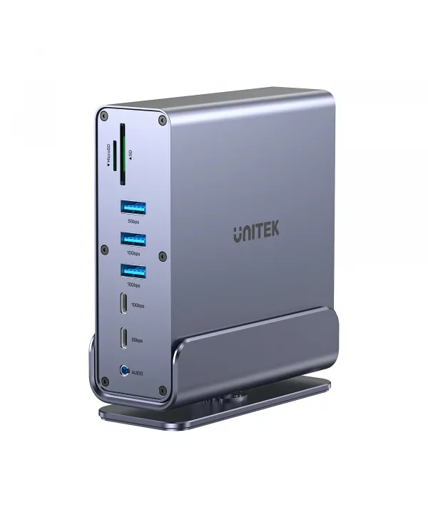 UNITEK UNIVERSAL DISPLAYLINK 4K KVM BAGLANTI ISTASYONU (D1135AGY01)