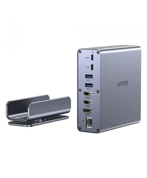 UNITEK UNIVERSAL DISPLAYLINK 4K KVM BAGLANTI ISTASYONU (D1135AGY01)