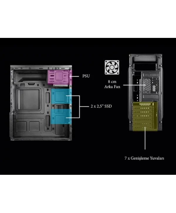 VENTO VS114F 500W (PEAK) KASA