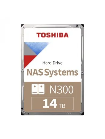 14TB TOSHIBA N300 7200RPM SATA 512MB HDWG51EUZSVA