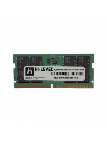 16GB HI-LEVEL DDR5 5600Mhz SODIMM 1.1 HLV-SOPC44800D5-16G