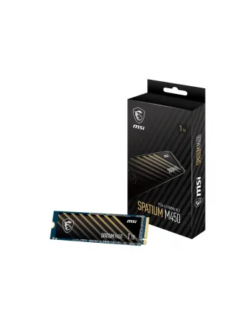 1TB MSI SPATIUM M450 PCIE 4.0 NVME M.2 V1 3400/2400MB/s