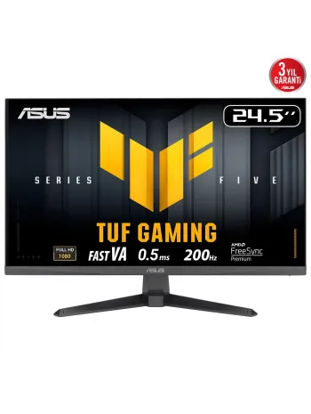 24.5 ASUS TUF GAMING VG257Q5A 200HZ 0.5MS FHD MONITOR