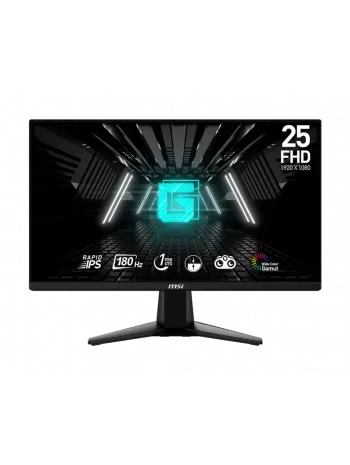 24.5 MSI G255F 1MS 180HZ FHD FLAT RAPID IPS FREESYNC GAMING