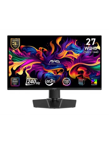 26.5 MSI MAG 273QP QD-OLED X24 0.03MS 240HZ ADAPTIVE SYNC 2K WQHG GAMING