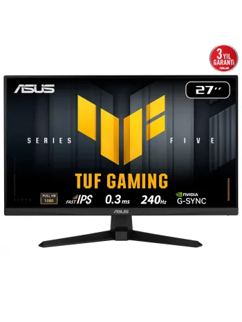 27 ASUS TUF GAMING VG279QM5A 240HZ 0.3MS FHD MONITOR