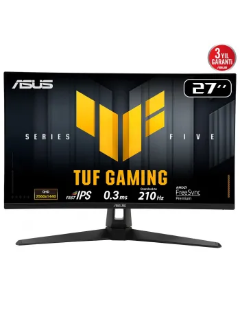 27 ASUS TUF GAMING VG27AQ5A 0.3MS 210HZ 2K MONITOR