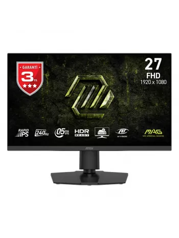 27 MSI MAG 272PF X24 0.5MS 240HZ IPS ADAPTIVE-SYNC PIVOT