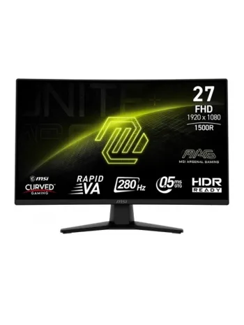 27 MSI MAG 274CXF 0.5MS 280HZ ADAPTIVESYNC FHD