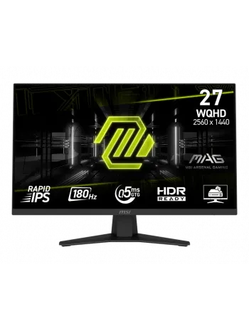 27 MSI MAG 274QF 0.5MS 180HZ 2K WQHD ADAPTIVE SYNC IPS GAMING