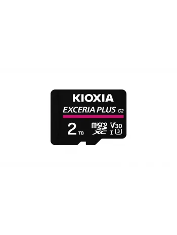 2TB EXCERIA PLUS G2 MICRO SDXC 4K 100MB/s KIOXIA LMPL2M002TG2