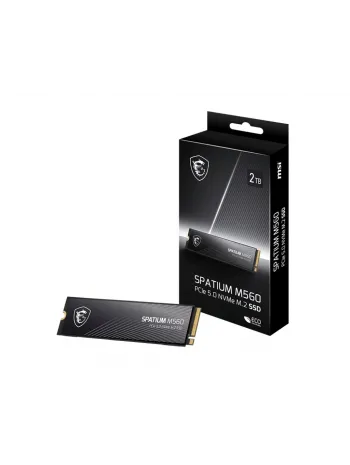 2TB MSI SPATIUM M560 PCIE 5.0 NVME M2 10300/8700MB/s