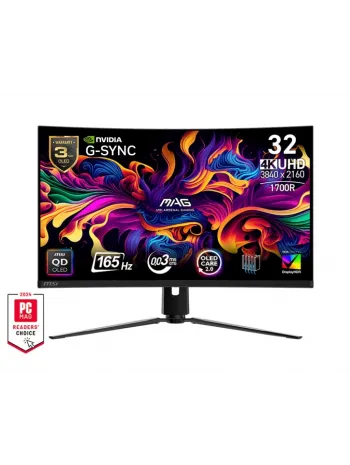 31.5 MSI MAG 321CUP 0.03MS 165HZ QD-OLED MONITOR