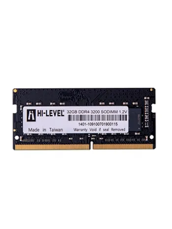 32GB DDR4 3200Mhz SODIMM 1.2V HLV-SOPC25600D4/32G HI-LEVEL