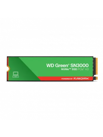 500GB WD GREEN M.2 NVMe SN3000 5000/4000MB/s WDS500G5G0E SSD