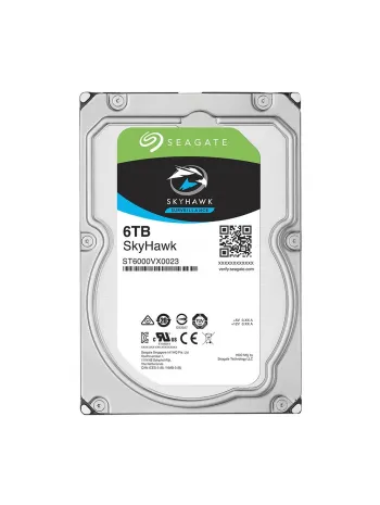 6TB SEAGATE SKYHAWK 256MB 7/24 RV ST6000VX008