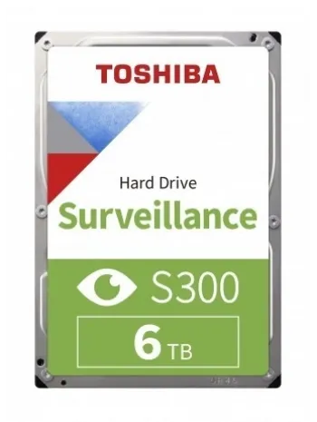 6TB TOSHIBA 5400RPM S300 SATA3 256MB 7/24 HDWT860UZSVA