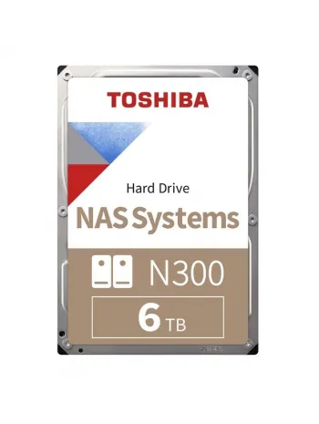 6TB TOSHIBA N300 7200RPM SATA3 512MB MN10ADA600S