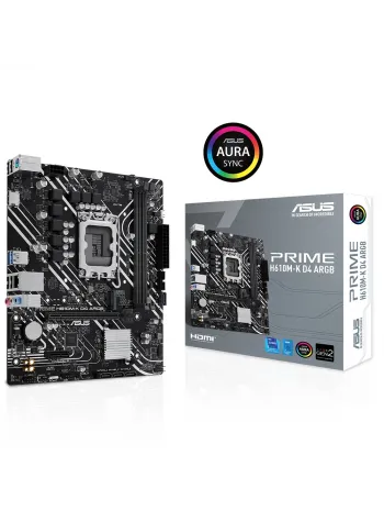 ASUS PRIME H610M-K D4 ARGB DDR4 3200MHZ MATX