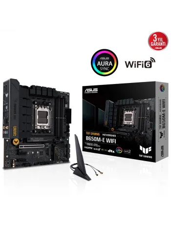 ASUS TUF GAMING B650-E WIFI DDR5 8000+(OC) DP HDMI ATX AM5