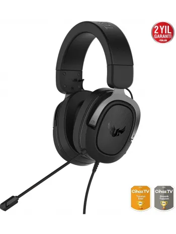 ASUS TUF GAMING H3 GUN METAL 7.1 3.5MM KULAKLIK