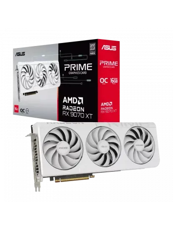 ASUS PRIME RX9070XT WHITE 256Bit 16GB VGA