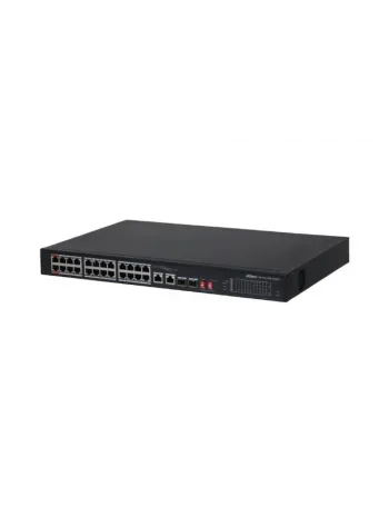 DAHUA PFS3226-24ET-240 24 PORT 24XFE-2XGE-2XGE/SFP 240W Hİ-POE SWİTCH