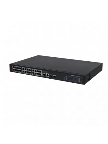 DAHUA PFS3228-24GT-360 24 PORT 24XGE-2XGE-2XGE/SFP 360W POE SWİTCH