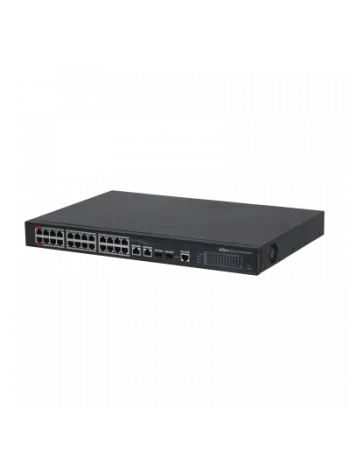DAHUA PFS4226-24ET-240 24 PORT 24XFE-2GE-2SFP YÖNETİLEBİLİR 240W POE SWİTCH