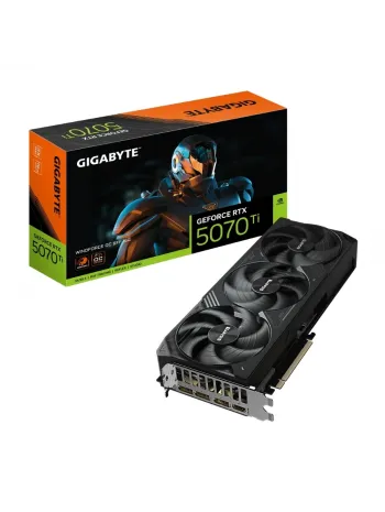 GIGABYTE RTX5070Ti WINDFORCE SFF GV-N507TWF3OC-16GD 16GB GDDR7 256BIT
