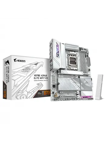 GIGABYTE X870E-A-ELTWF7ICE AORUS ELITE WIFI7 ICE DDR5 M.2 HDMI DP ATX AM5