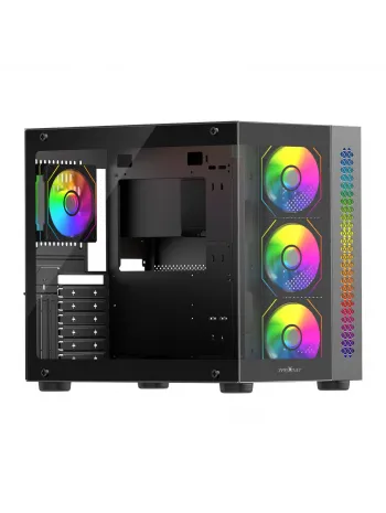 JAMES DONKEY STARK S800 4X ARGB BLACK KASA 650W