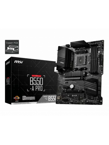 MSI B550-A PRO DDR4 4400(OC)Mhz HDMI / DP ATX AM4