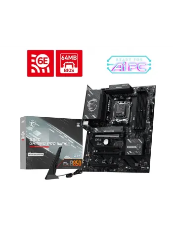 MSI B850 GAMING PRO WIFI6E DDR5 AM5 ANAKART