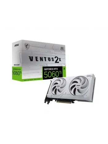 MSI GEFORCE RTX 5060 TI 8G VENTUS 2X OC WHITE PLUS