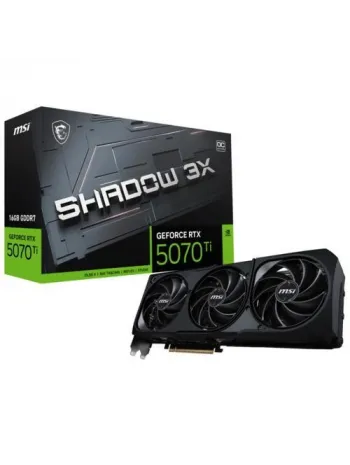 MSI GEFORCE RTX 5070 TI 16G SHADOW 3X OC VGA