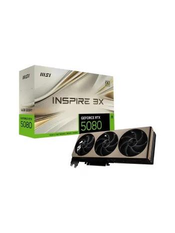 MSI GEFORCE RTX 5080 16G INSPIRE 3X OC VGA
