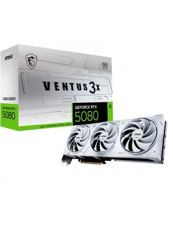 MSI GEFORCE RTX 5080 16G VENTUS 3X OC WHITE